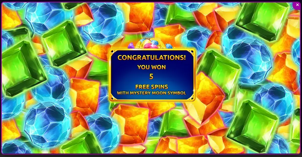 Free Spins feature in action