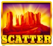 Scatter symbol in Wolf Treasure pokies